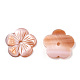 Perles naturelles de coquillage rose SHEL-Q008-12-2