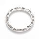 Серебра антиквариата соединительные кольца тибетский стиль X-TIBEB-544-AS-LF-1