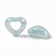 Cadres de perles acryliques irisées arc-en-ciel de placage uv PACR-M003-04E-2