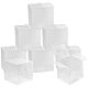 PandaHall Elite 50pcs Clear PVC Plastic Boxes CON-PH0001-43-1