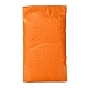 マットフィルムパッケージバッグ  バブルメーラー  パッド入り封筒  長方形  ダークオレンジ  22.2x12.4x0.2cm OPC-P002-01C-07-1