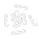 Crochet d'oreille réglable en plastique pour le couverture de bouche AJEW-TA0017-04-3