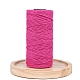 Cordino di cotone rotondo a 2 capo&nbsp;PW-WGBD45B-14-1