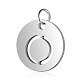 304 Stainless Steel Charms STAS-S105-T514S-O-1