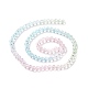 Chapelets de perles en verre transparente   GLAA-L045-02A-02-5