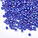 Perles de rocaille de verre opaques SEED-S023-01C-08-2