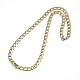 304 Stainless Steel Curb Chain/Twisted Chain Necklaces STAS-A028-N125-2