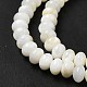 Eau douce naturelle de coquillage perles brins BSHE-E026-15B-01-4