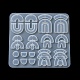 Moules en silicone pendentif bricolage X-DIY-G091-03C-4