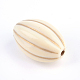 Oval Plating Acrylic Beads PACR-Q102-08A-1