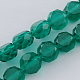 Chapelets de perles en verre mate FGLA-R038-12mm-21-1