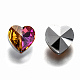 Perle di vetro trasparente&nbsp;GLAA-K002-07A-16-2
