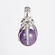 Natural & Synthetic Gemstone Pendants G-D643-M-RS-2
