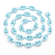 Handmade Opaque Acrylic Link Chains CHAC-ZX0001-01A-2