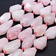 Chapelets de perles en quartz rose naturel G-F531-K06-1