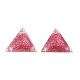 Triangolo cucito su strass CRES-B006-01A-3