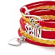 Infinity Love Heart Spain Word Charm Multi- strand Bracelet BJEW-C008-01-4