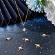 Beebeecraft 10Pcs/Box Zirconia Star Charms 18K Gold Plated Brass Star Pendant Jewelry Making Findings for DIY Bracelet Necklace Earring Making KK-BBC0002-78-5