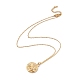 Boucles d'oreilles pendantes et collier pendentif fleur strass coloré SJEW-E043-01-3
