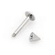316L Stainless Steel Cone Body Jewelry AJEW-P002-05-3