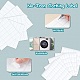 Benecreat 10pcs2スタイル長方形白紙粘着プレゼントステッカー  衣類のラベルステッカー  ホワイト  17.3~17.9x15.3~16.3x0.01cm  5枚/スタイル DIY-BC0003-65-5
