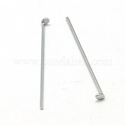 Плоские головки штифтов из нержавеющей стали 304 STAS-E023-0.6x20mm
