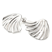 Серьги-гвоздики из нержавеющей стали 304 EJEW-Z022-09P