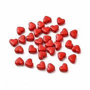 Сердечные бусины из сплава FIND-G053-01I