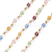 Handgemachte Perlenketten aus Acryl CHC-S012-001-B01-G