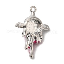 Emaille Anhänger Legierung&nbsp;PALLOY-H129-07