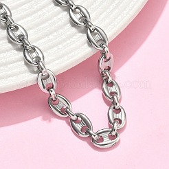 Pulseras de eslabones de acero inoxidable 304&nbsp;BJEW-B169-02P