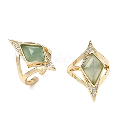 Anelli per polsini da donna in ottone con micro pavé di zirconi cubici&nbsp;GG-CBA7610-11G-07