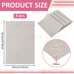Sottobicchieri isolanti in pvc&nbsp;AJEW-WH0596-845B