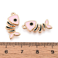 Pendentifs en alliage et émail&nbsp;ENAM-T021-33A-G
