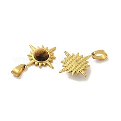 Pendenti con sole sfaccettato in pietre preziose&nbsp;STAS-P361-02G