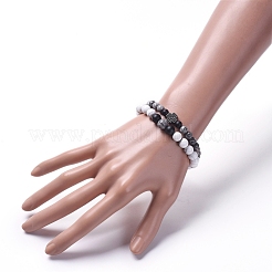 Set di braccialetti elasticizzati&nbsp;BJEW-JB05027-05