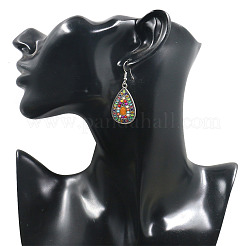 Pendientes colgantes de aleación estilo bohemia&nbsp;EJEW-F238-02