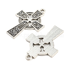 Tibetischer stil Aluminium Anhänger & Charms&nbsp;TIBE-P001-24AS