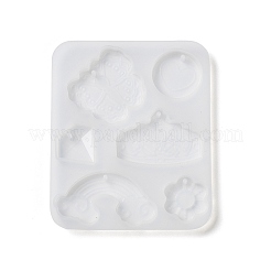 Regenbogen/Schmetterling/Krone Anhänger DIY Silikonform&nbsp;X1-DIY-K073-09D