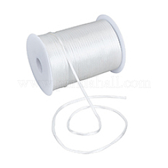 130 m de cordon de satin queue de rat en nylon&nbsp;NWIR-WH0005-12A