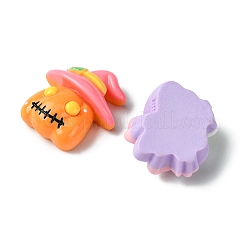 22 Stück 11 Stile Halloween Motiv opake Resin Decoden Cabochons&nbsp;CRES-FS0001-15