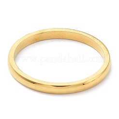 Ionenplattierung (IP) 304 Edelstahl Rechteck Fingerring mit Zirkonia&nbsp;RJEW-K244-11G
