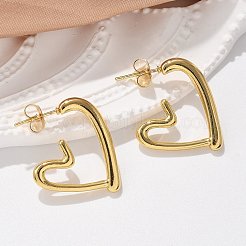 Ohrstecker aus 304 Edelstahl für Damen&nbsp;EJEW-L296-002G