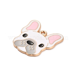 Ciondoli in lega smaltata a forma di cucciolo di animale&nbsp;FIND-V001-03G-03