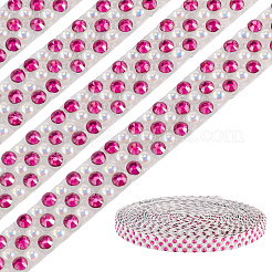 3 Yard selbstklebendes Harz-Nähband mit Strassen&nbsp;DIY-TA0013-15C