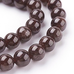 Chapelets de perles de grenat naturel&nbsp;G-A038-B
