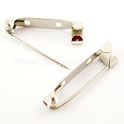 2 Löcher Eisen Brosche Pin Lehnen-Fanghaken bar Pins&nbsp;IFIN-X0029-03
