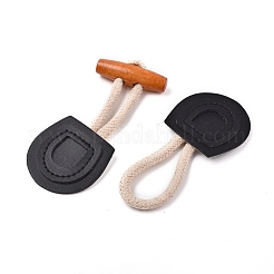Bouton de bois&nbsp;BUTT-WH0014-17B