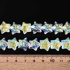 Galvanisieren Glasperlen&nbsp;EGLA-N020-01G