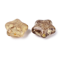 Perles de verre opaque Picasso&nbsp;SEED-N012-08F